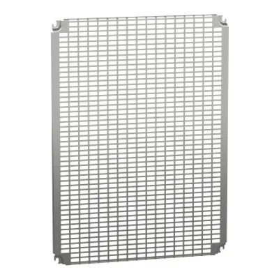 Schneider Electric NSYMR86 – Monobloc perforated plates H800xW600mm with universal perforations 11x26mm
