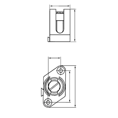Schneider Electric NSYS06 – Safety terminals section 1x6mm² . Supply : 20