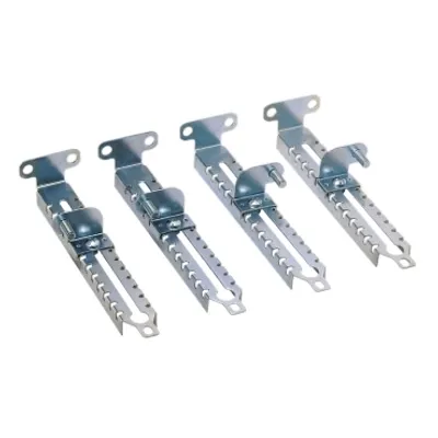 Schneider Electric NSYSDCR250 – Set of 4 step slides made of treated steel, D250mm