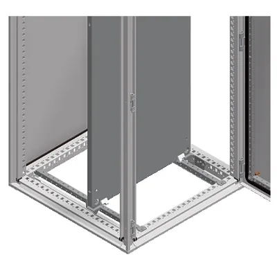 Schneider Electric NSYSMPS6 – Mounting plate sliding rails, PanelSeT SFN, PanelSeT SF, D600mm , set of 2