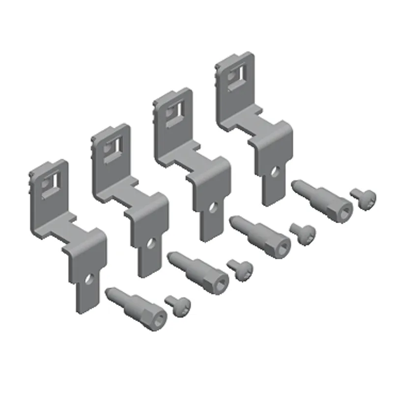 Orthogonal brackets to install the mounting plate on the sides of the enclosure, PanelSeT SFN, PanelSeT SF, set of 4