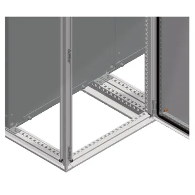 Schneider Electric NSYSMPSE12 – Side entry rails for the mounting plate, PanelSeT SFN, PanelSeT SF, W1200mm , set of 2