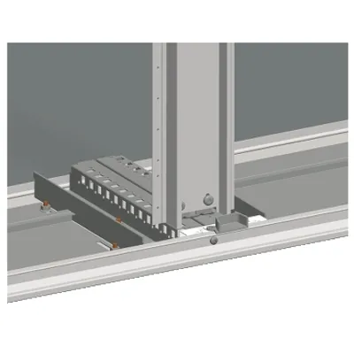 Schneider Electric NSYSTBR6 – PanelSeT SM top/bottom adjustment rail - depth 600 mm