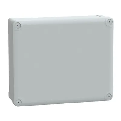 Schneider Electric NSYTBP29248 – PC box IP66 IK08 RAL7035 Int.H275W225D80 Ext.H291W241D88 opaque PC cover H20