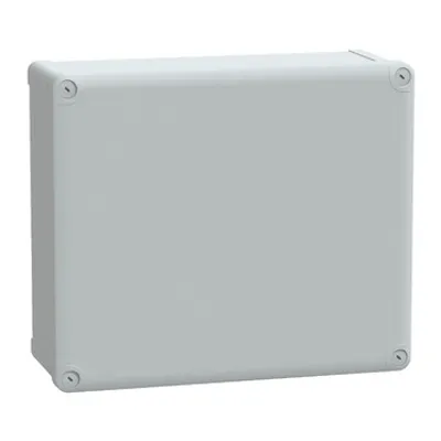 Schneider Electric NSYTBP342912 – PC box IP66 IK08 RAL7035 Int.H325W275D120 Ext.H341W291D128 opaque PC cover H20