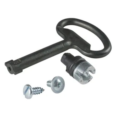 Schneider Electric NSYTDBCRN – Double bar lock insert 3mm (standard), material: zamac.