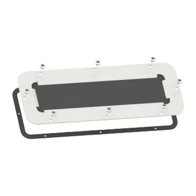 Schneider Electric NSYTLEME – PanelSeT S3D flexicable gland plate with membrane pearcable 378 x 63 mm