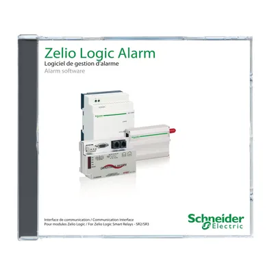 Schneider Electric SR2SFT02 – Alarm software to send alarm to a PC, SMS to a GSM, email via SMS