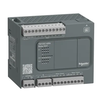 Schneider Electric TM100C16RN – Controller M100 - 9I/7O relay - 220VAC