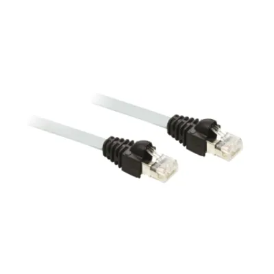 Schneider Electric VW3A8306R10 – Cable for Modbus serial link, Zelio logic, 2 x RJ45, cable 1m