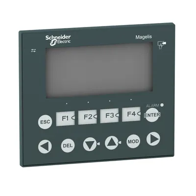 small panel touchscreen+keypad - matrix screen - G-O-R - 198 x 80 pixels - 24VDC