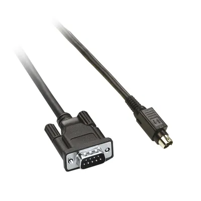 Harmony XBT - direct connection cable - 5 m - 1 male connector mini DIN/SUB-D 9
