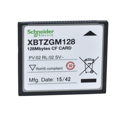Compact Flash memory card 128 MB - for advanced and embedded panel
