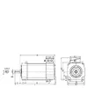 Siemens 1PH8186-1HF23-2ZD2-Z K40+L27+P00+P0C+Y84 – SIMOTICS M compact asynchronous motor 1500 r/min, 93 kW — photo 2 of 2 Siemens 1PH8186-1HF23-2ZD2-Z K40+L27+P00+P0C+Y84 – SIMOTICS M compact asynchronous motor 1500 r/min, 93 kW — photo 2 of 2