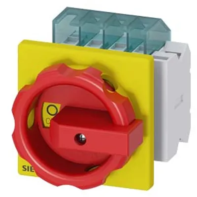 Siemens 3LD2003-2EP53 – SENTRON, Switch disconnector 3LD, emergency switching-off switch, 4- pole, Iu: 16 A Siemens 3LD2003-2EP53 – SENTRON, Switch disconnector 3LD, emergency switching-off switch, 4- pole, Iu: 16 A