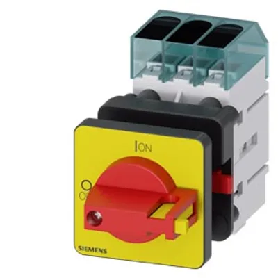 Siemens 3LD3250-0TK13 – Load disconnector 3LD3, Iu 32 A Main switch 3-pole Rated operating capacity for AC-23 A at 400V 11.5kW Front… Siemens 3LD3250-0TK13 – Load disconnector 3LD3, Iu 32 A Main switch 3-pole Rated operating capacity for AC-23 A at 400V 11.5kW Front…