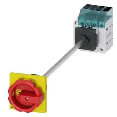 Siemens 3LD3348-1TL53 – 3LD3 switch disconnector, Iu 40 A main switch 3-pole + N rated operational power at AC-23 A at 400 V 18.5 kW… Siemens 3LD3348-1TL53 – 3LD3 switch disconnector, Iu 40 A main switch 3-pole + N rated operational power at AC-23 A at 400 V 18.5 kW…