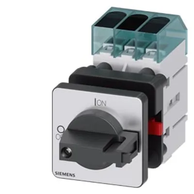 Siemens 3LD3450-0TK11 – Load disconnector 3LD3, Iu 63 A Main switch 3-pole Rated operating capacity at AC-23 A at 400V 22.0 kW Front… Siemens 3LD3450-0TK11 – Load disconnector 3LD3, Iu 63 A Main switch 3-pole Rated operating capacity at AC-23 A at 400V 22.0 kW Front…