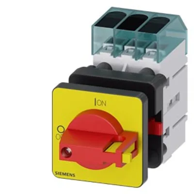 Siemens 3LD3450-0TK13 – Load disconnector 3LD3, Iu 63 A Main switch 3-pole Rated operating capacity at AC-23 A at 400V 22.0 kW Front… Siemens 3LD3450-0TK13 – Load disconnector 3LD3, Iu 63 A Main switch 3-pole Rated operating capacity at AC-23 A at 400V 22.0 kW Front…