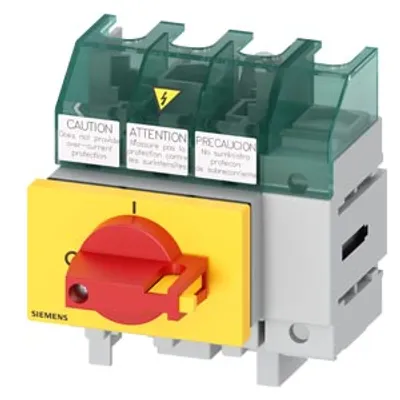 Siemens 3LD5000-0TL13 – SENTRON 3LD5 switch disconnector UL, EMERGENCY-OFF switch, 4-pole, approved according to UL 489 Siemens 3LD5000-0TL13 – SENTRON 3LD5 switch disconnector UL, EMERGENCY-OFF switch, 4-pole, approved according to UL 489