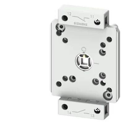 Siemens 3LD9280-5DF – Auxiliary switch, 1NO+1NC 20-150ms leading, with gold-plated contacts, four-hole front mounting Siemens 3LD9280-5DF – Auxiliary switch, 1NO+1NC 20-150ms leading, with gold-plated contacts, four-hole front mounting