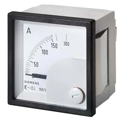 Siemens 3NJ6900-4HB21 – Accessory for Switch disconnector with fuses In-line design, pluggable Ammeter, Moving iron 50/5 A, Cl. 1