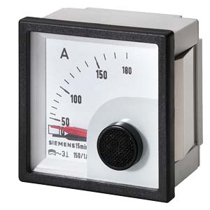 Siemens 3NJ6900-4HK22 – Accessory for Switch disconnector with fuses In-line design, pluggable Ammeter, Bimetal 500/5 A, Cl. 1 — photo 1 of 2