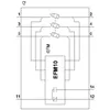 Siemens 3NP1143-1DA12 – SENTRON, Fuse switch disconnector 3NP1, 3-pole, NH1, 250 A, for assembly and installation on mounting plate — photo 5 of 6
