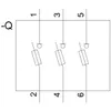 Siemens 3NP1153-1DA10 – SENTRON, Fuse switch disconnector 3NP1, 3-pole, NH2, 400 A, for assembly and installation on mounting plate — photo 6 of 6