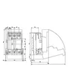 Siemens 3NP5065-1CF00 – SENTRON, Fuse switch disconnector 3NP5, 3-pole, NH00, 160 A, with Adapter for Busbar system 8US 40 mm — photo 3 of 4