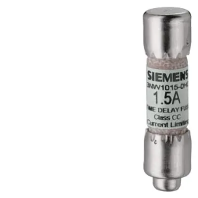 Siemens 3NW1010-0HG – SENTRON, cylindrical fuse link, Class CC, 1 A, time-lag, Un AC: 600 V Siemens 3NW1010-0HG – SENTRON, cylindrical fuse link, Class CC, 1 A, time-lag, Un AC: 600 V
