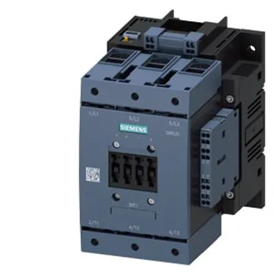 Siemens 3RT1054-3XJ46-0LA2 – Power contactor, AC-3e/AC-3 115 A, 55 kW / 400 V, Uc: 72 V DC x (0.7-1.25) PLC input 24-110 V DC 3-pole Siemens 3RT1054-3XJ46-0LA2 – Power contactor, AC-3e/AC-3 115 A, 55 kW / 400 V, Uc: 72 V DC x (0.7-1.25) PLC input 24-110 V DC 3-pole