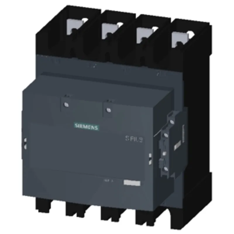Siemens 3RT1373-6AF36 – Contactor, AC-1, 400 A/400 V/40 °C, S12, 4-pole, 48-130 V AC/DC, 2 NO+2 NC, Connection rail/ screw terminal — photo 4 of 6