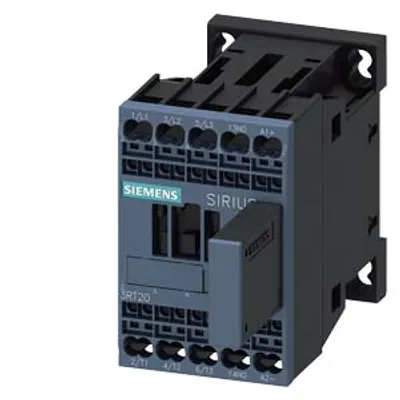 Siemens 3RT2016-2QB41 – Power contactor, AC-3e/AC-3, 9 A, 4 kW / 400 V, 3-pole, 24 V DC, 0.7-1.25* Uc, with varistor plugged on Siemens 3RT2016-2QB41 – Power contactor, AC-3e/AC-3, 9 A, 4 kW / 400 V, 3-pole, 24 V DC, 0.7-1.25* Uc, with varistor plugged on