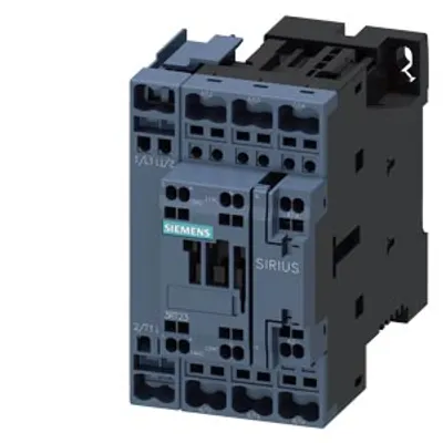 Siemens 3RT2325-2BM40 – Contactor AC-1, 35 A, 400 V / 40 °C, 4-pole, 220 V DC, auxiliary contacts: 1 NO + 1 NC Siemens 3RT2325-2BM40 – Contactor AC-1, 35 A, 400 V / 40 °C, 4-pole, 220 V DC, auxiliary contacts: 1 NO + 1 NC