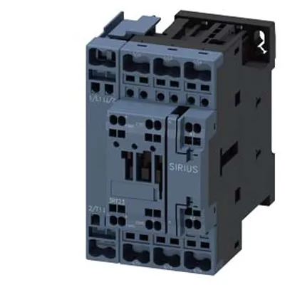 Siemens 3RT2325-2CK60 – Contactor AC-1, 35 A, 400 V / 40 °C, 4-pole, 110 V AC, 50 Hz / 120 V, 60 Hz, with plugged-in varistor Siemens 3RT2325-2CK60 – Contactor AC-1, 35 A, 400 V / 40 °C, 4-pole, 110 V AC, 50 Hz / 120 V, 60 Hz, with plugged-in varistor