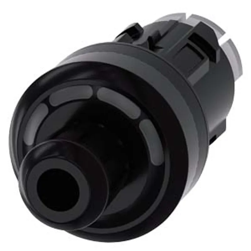 Siemens 3SU1000-4WS10-0AA0-Z X90 – ID key-operated switch, 22 mm, round, plastic, black, RFID — photo 1 of 3