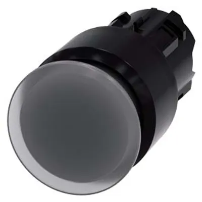 Siemens 3SU1001-1AA70-0AA0 – Illuminated mushroom pushbutton, 22 mm, round, plastic