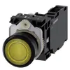 Siemens 3SU1103-0AB30-1FA0-Z Y19 – Illuminated pushbutton, 22 mm, round, plastic, yellow — photo 2 of 2 Siemens 3SU1103-0AB30-1FA0-Z Y19 – Illuminated pushbutton, 22 mm, round, plastic, yellow — photo 2 of 2