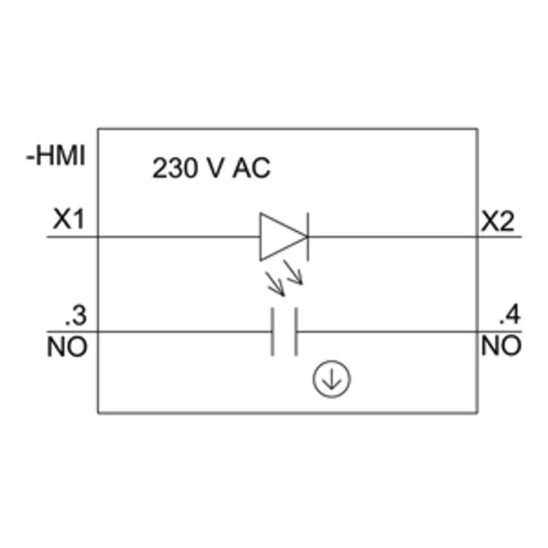 Siemens 3SU1106-0AB60-1BA0-Z X90 – Illuminated pushbutton, 22 mm, round, plastic, white — photo 4 of 5
