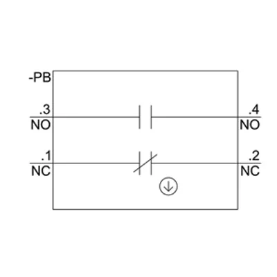 Siemens 3SU1400-1AA10-1FA0-Z Y19 – Contact module with 2 contact elements, 1 NO+1 NC
