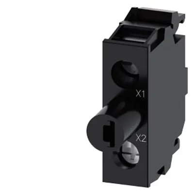 Siemens 3SU1401-2BG00-1AA0 – LED module with integrated LED 6-24V AC/DC amber, screw terminal, for floor mounting Siemens 3SU1401-2BG00-1AA0 – LED module with integrated LED 6-24V AC/DC amber, screw terminal, for floor mounting