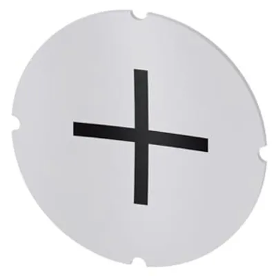 Siemens 3SU1900-0AB71-0QX0 – Inscription plate for illuminated pushbutton, round, milky with black font, with graphic symbol: Increase Siemens 3SU1900-0AB71-0QX0 – Inscription plate for illuminated pushbutton, round, milky with black font, with graphic symbol: Increase