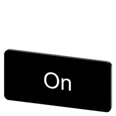 Siemens 3SU1900-0AC16-0DJ0 – Labeling plate for snapping on or gluing to label holder, label size 12.5x27mm, black label, white font Siemens 3SU1900-0AC16-0DJ0 – Labeling plate for snapping on or gluing to label holder, label size 12.5x27mm, black label, white font