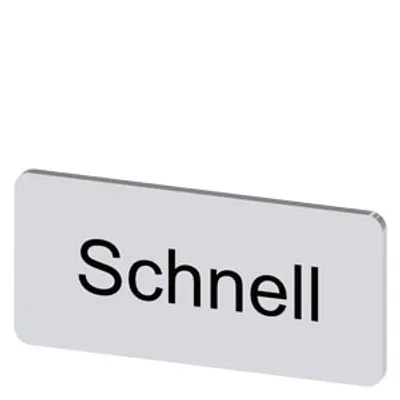 Siemens 3SU1900-0AC81-0AM0-Z Y19 – Labeling plate for snapping on or gluing on label holder, label size 12.5x27 mm, silver label Siemens 3SU1900-0AC81-0AM0-Z Y19 – Labeling plate for snapping on or gluing on label holder, label size 12.5x27 mm, silver label