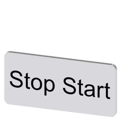 Siemens 3SU1900-0AC81-0DC0 – Labeling plate for snapping on or adhering to label holder, label size 12.5x27 mm, silver label, black font Siemens 3SU1900-0AC81-0DC0 – Labeling plate for snapping on or adhering to label holder, label size 12.5x27 mm, silver label, black font