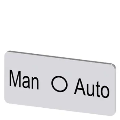 Siemens 3SU1900-0AC81-0DY0 – Labeling plate for snapping on or gluing, on label holder, label size 12.5x27 mm, silver label Siemens 3SU1900-0AC81-0DY0 – Labeling plate for snapping on or gluing, on label holder, label size 12.5x27 mm, silver label