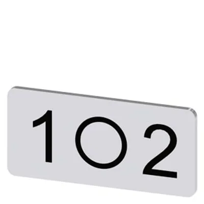 Siemens 3SU1900-0AC81-0QL0-Z Y19 – Labeling plate for snapping on or gluing on label holder, label size 12.5x27 mm, silver label Siemens 3SU1900-0AC81-0QL0-Z Y19 – Labeling plate for snapping on or gluing on label holder, label size 12.5x27 mm, silver label