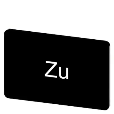 Siemens 3SU1900-0AD16-0AL0-Z Y19 – Labeling plate for snapping on or gluing on label holder, label size 17.5 x 27 mm, black label, white font Siemens 3SU1900-0AD16-0AL0-Z Y19 – Labeling plate for snapping on or gluing on label holder, label size 17.5 x 27 mm, black label, white font