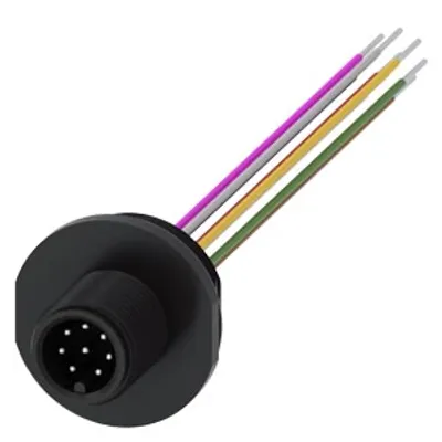 Siemens 3SX5100-1SS08 – Accessory for position switches 3SE5, with M12 device plug 8-pole plastic, device connection M20 x 1.5 Siemens 3SX5100-1SS08 – Accessory for position switches 3SE5, with M12 device plug 8-pole plastic, device connection M20 x 1.5